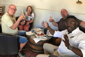 Cheetah, Giraffes Encounter, lion's park, and Wine Tasting