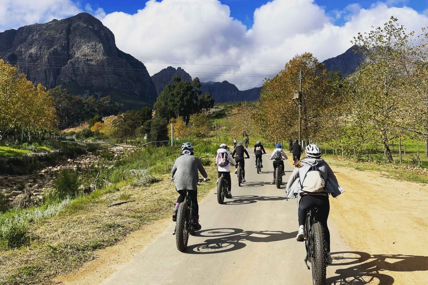 E-Bike Stellenbosch Winelands - Full Day Private Tour