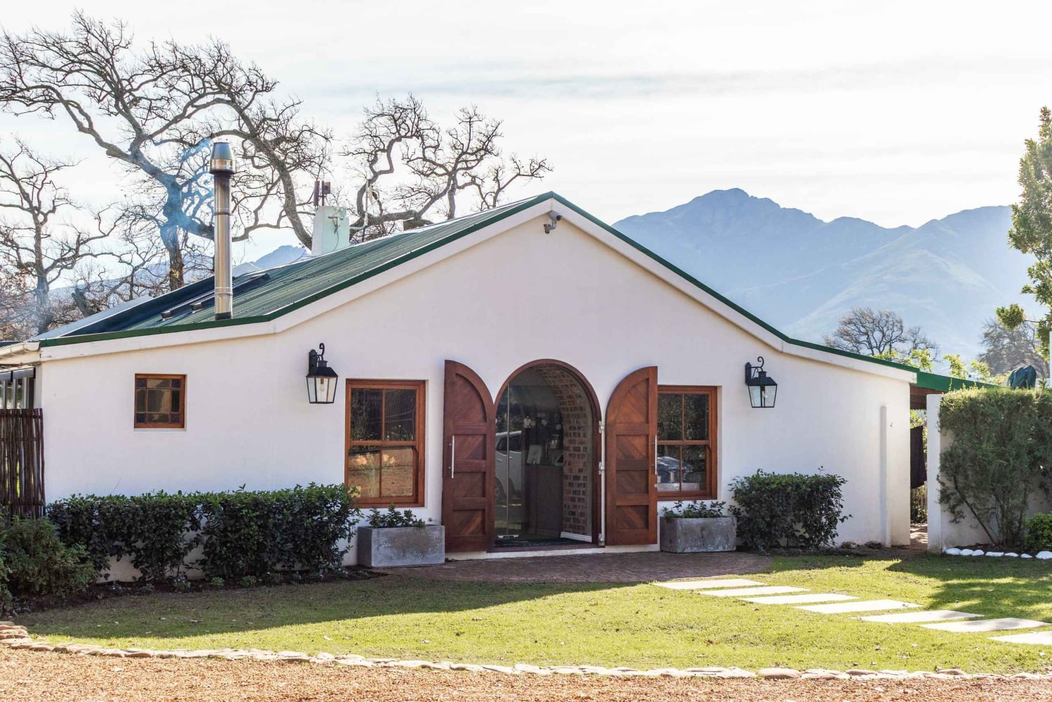 Från Kapstaden: Cykeltur till vingårdarna i Franschhoek med lunch