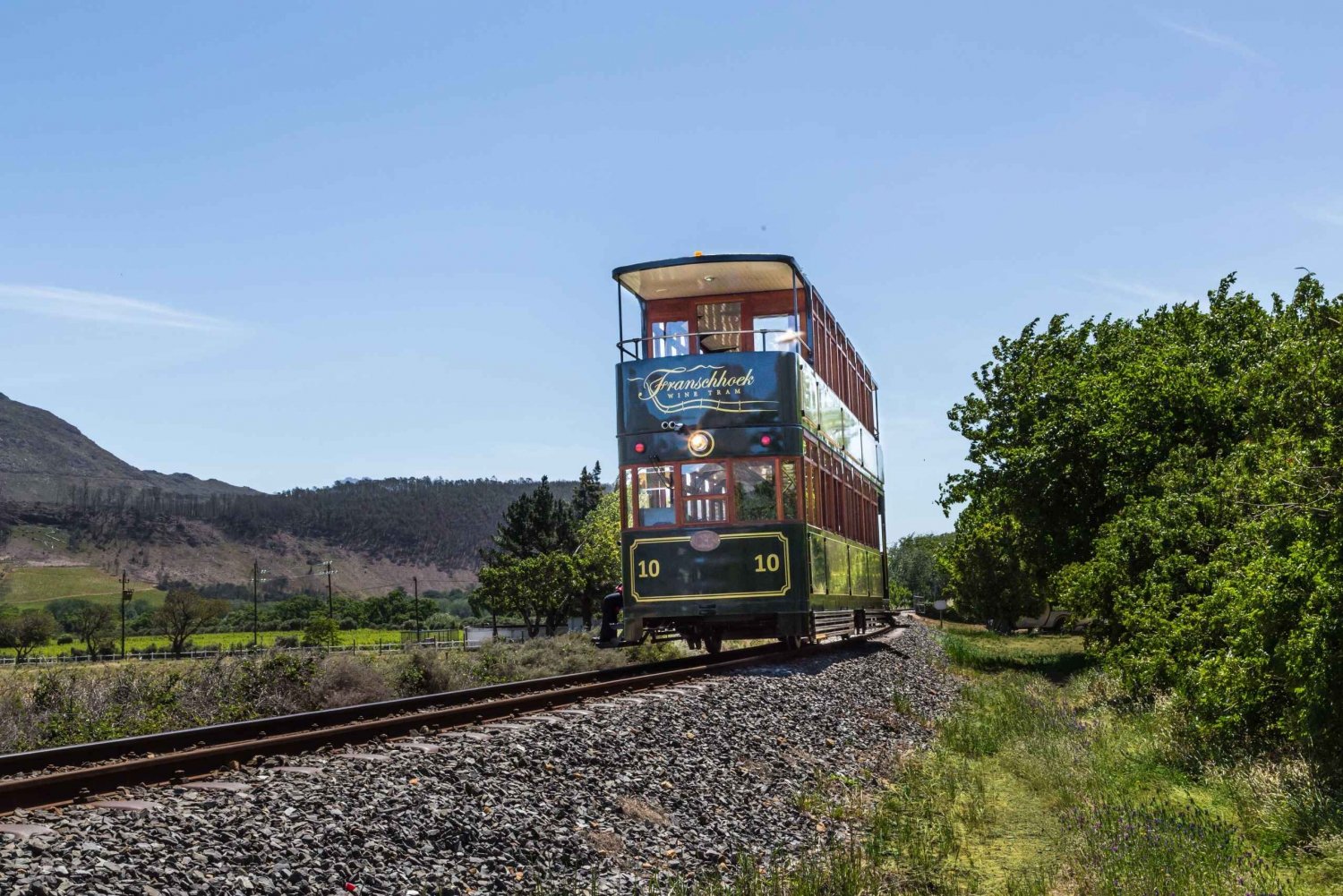 From Cape Town: Franschhoek Wine Tram Hop-on Hop-off
