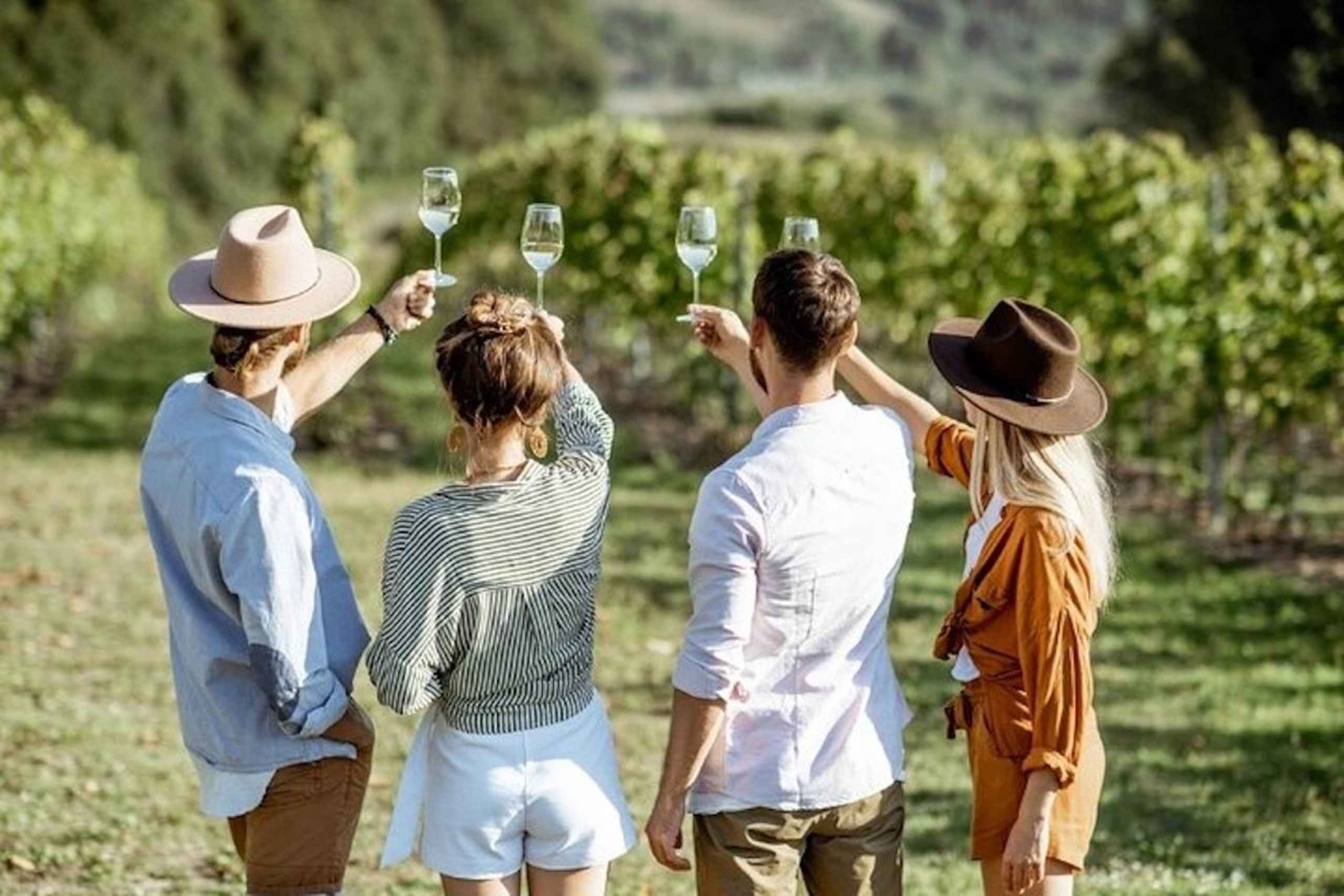 Von Kapstadt: Ganztägige Cape Winelands Taste Tour + Tram