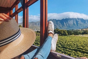 Von Kapstadt: Ganztägige Cape Winelands Taste Tour + Tram