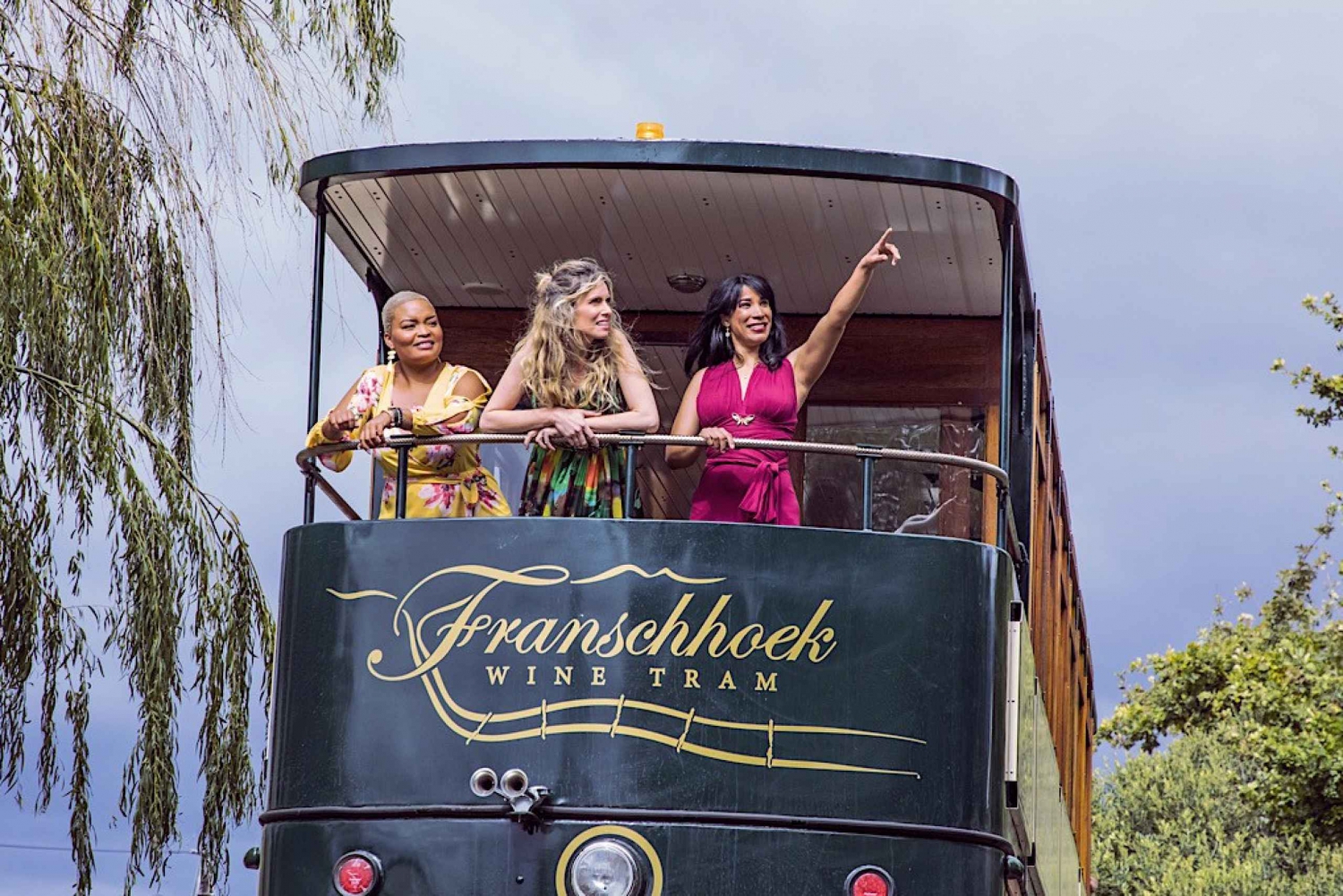 Från Kapstaden: Hop-on Hop-off Franschhoek Wine Tram