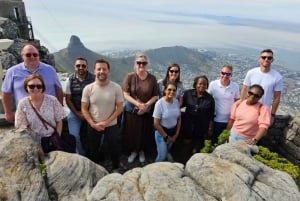 Från Kapstaden: Stadstur på Taffelberget och Boulders Beach