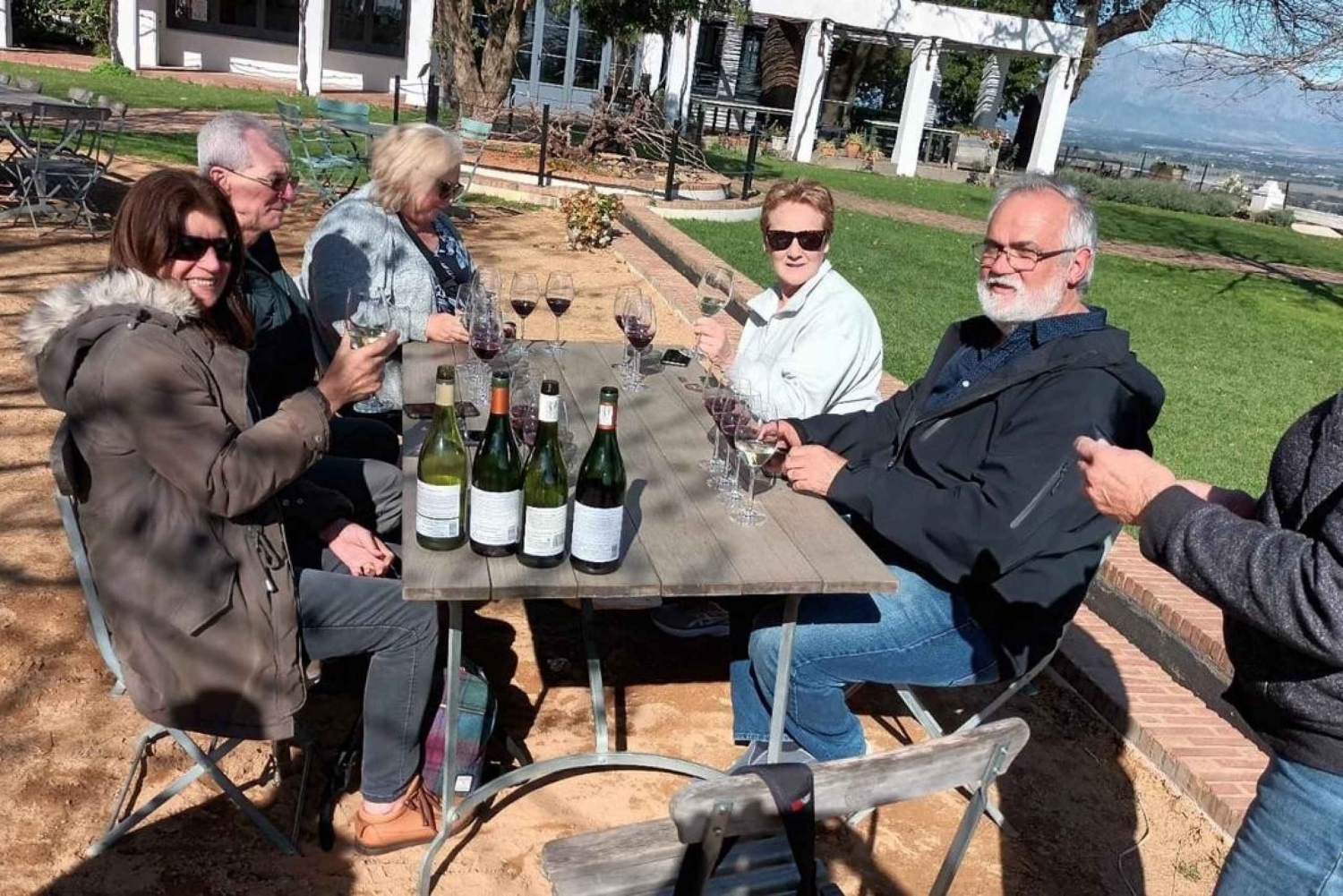 Från Kapstaden: Vinprovningsturné Stellenbosch, Franschoek