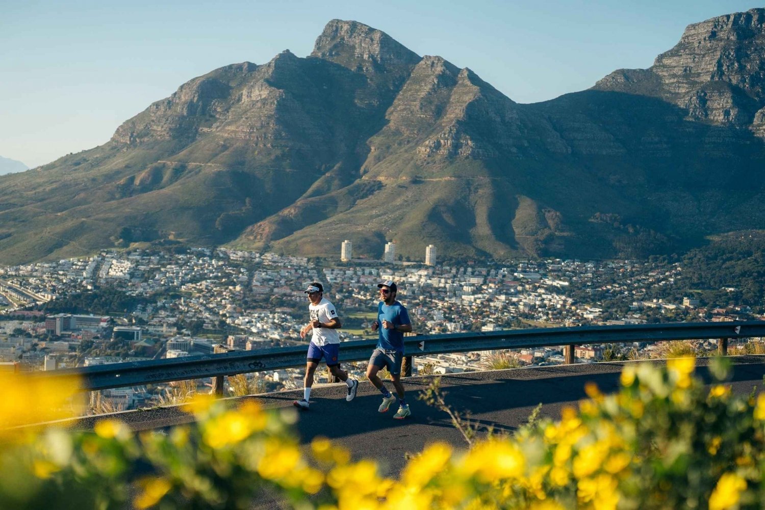 Guided Sunrise Adventure Trail Run Table Mountain, Cape Town