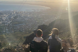 Begeleide zonsondergang-zonsopgang wandeling op Lions Head, Kaapstad (ophaalservice)