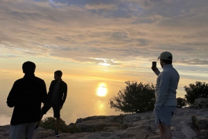 Begeleide zonsondergang-zonsopgang wandeling op Lions Head, Kaapstad (ophaalservice)