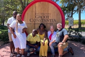 Le tramway du vin de Franschhoek et la visite de la ville de Stellenbosch