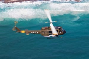 ケープタウンでのヒューイ戦闘ヘリ公式飛行