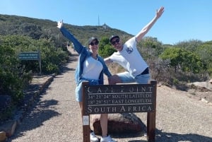 Excursão ao Jardim Kirstenbosch, Bo-Kaap-Penguins e Península do Cabo