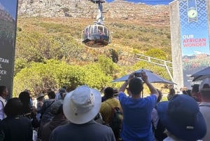 Excursão privada de dia inteiro à Ilha Robben e Table Mountain