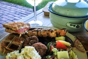 Tour privato di Stellenbosch: Braai (barbecue) tradizionale africano