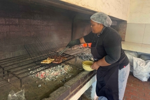 Tour privato di Stellenbosch: Braai (barbecue) tradizionale africano