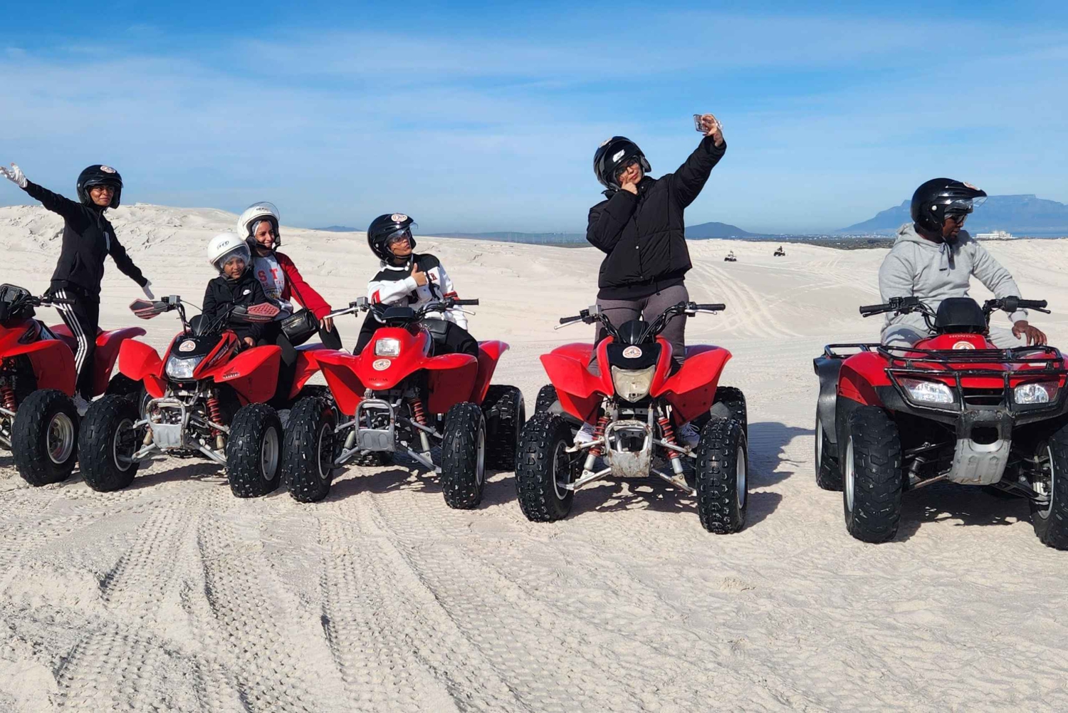 Quad bike Sand Dunes Cape Town