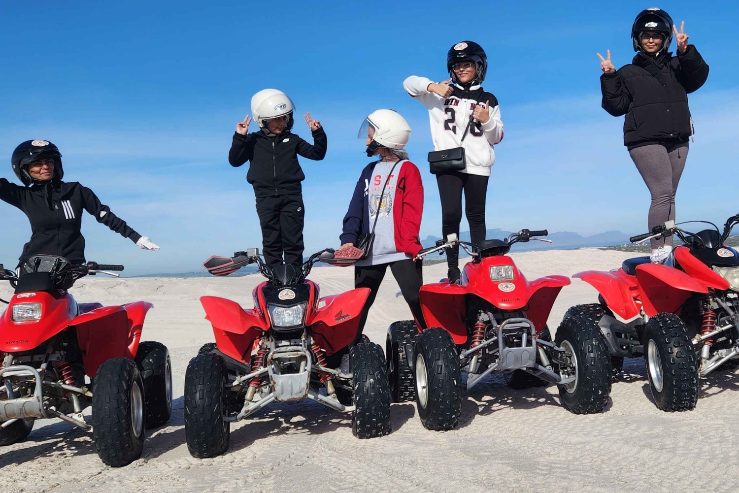 Quad bike Sand Dunes Cape Town