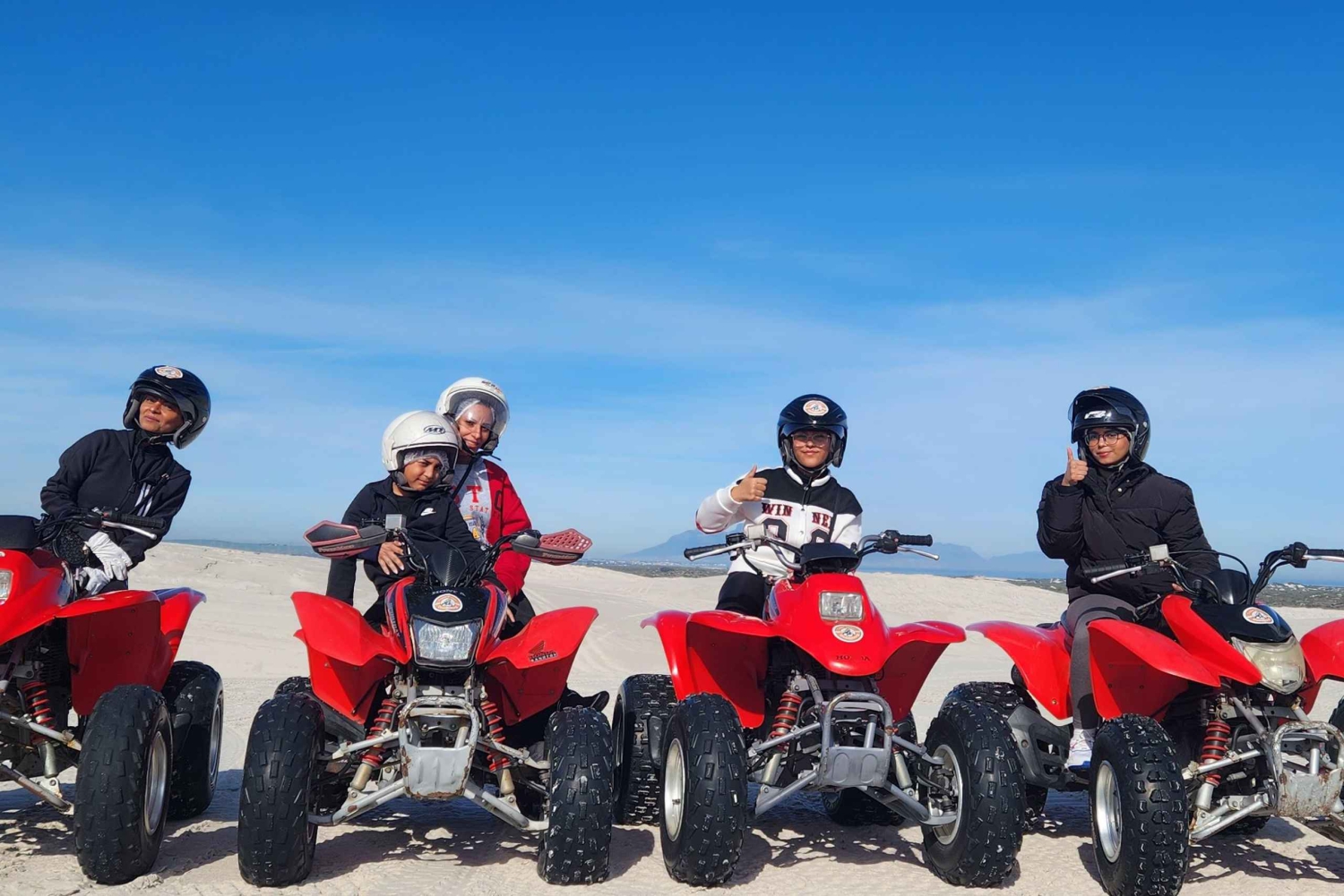 Quad bike Sand Dunes Cape Town