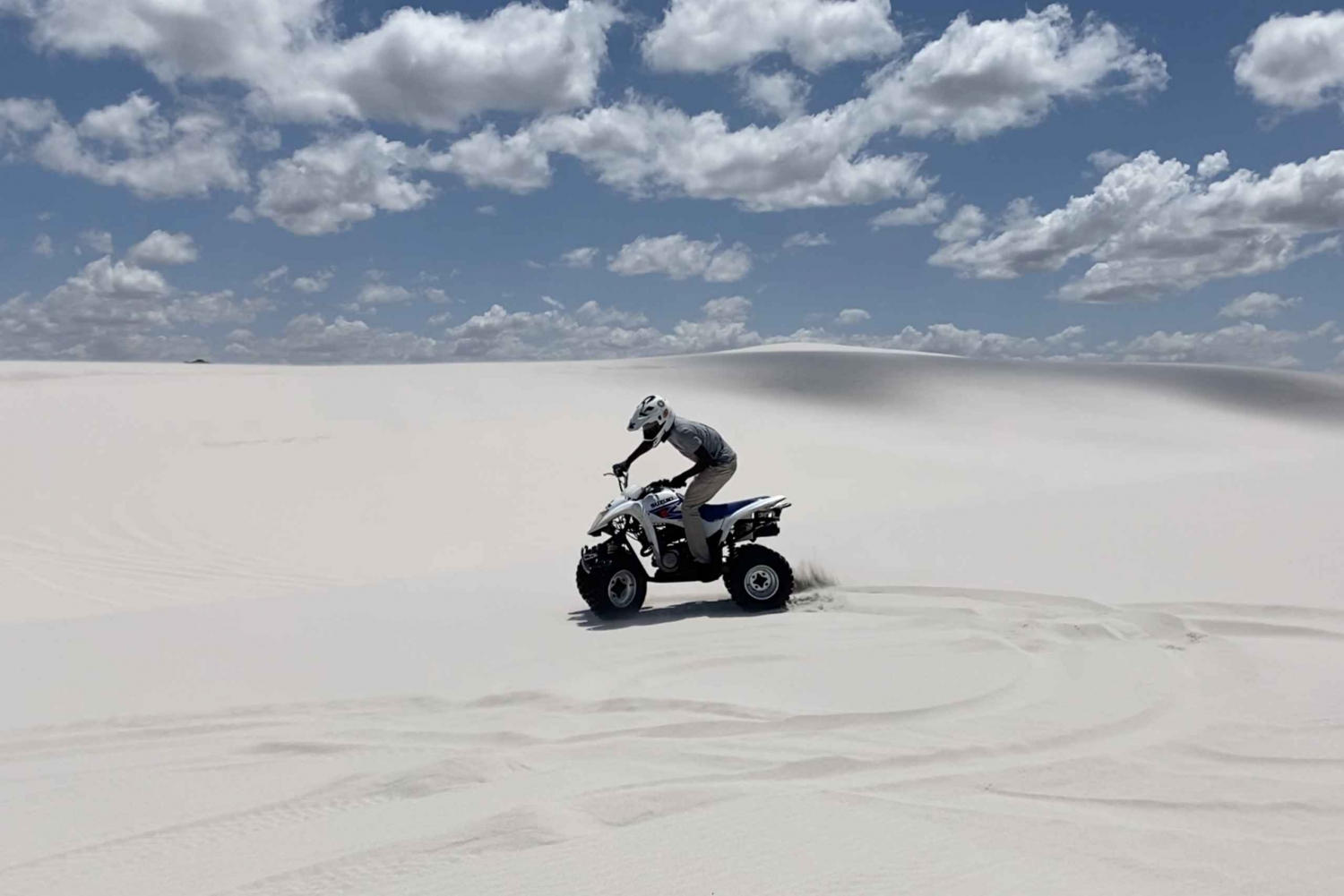 Randonnée en quad sur les dunes d'Atlantis