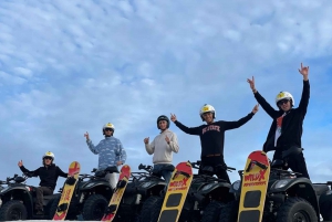 Quadbiking & Glam Sandboarding Atlantis Dunes