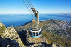 Robbeneiland en kabelbaan naar de Tafelberg
