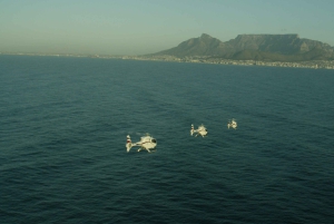 Robben Island por aire Vuelo panorámico en helicóptero
