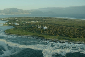 Robben Island por aire Vuelo panorámico en helicóptero