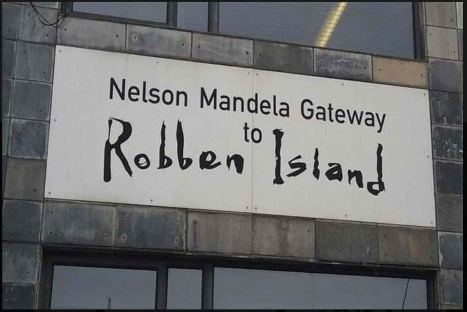 Robben Island Halvdagstur med forhåndsbestilt billett