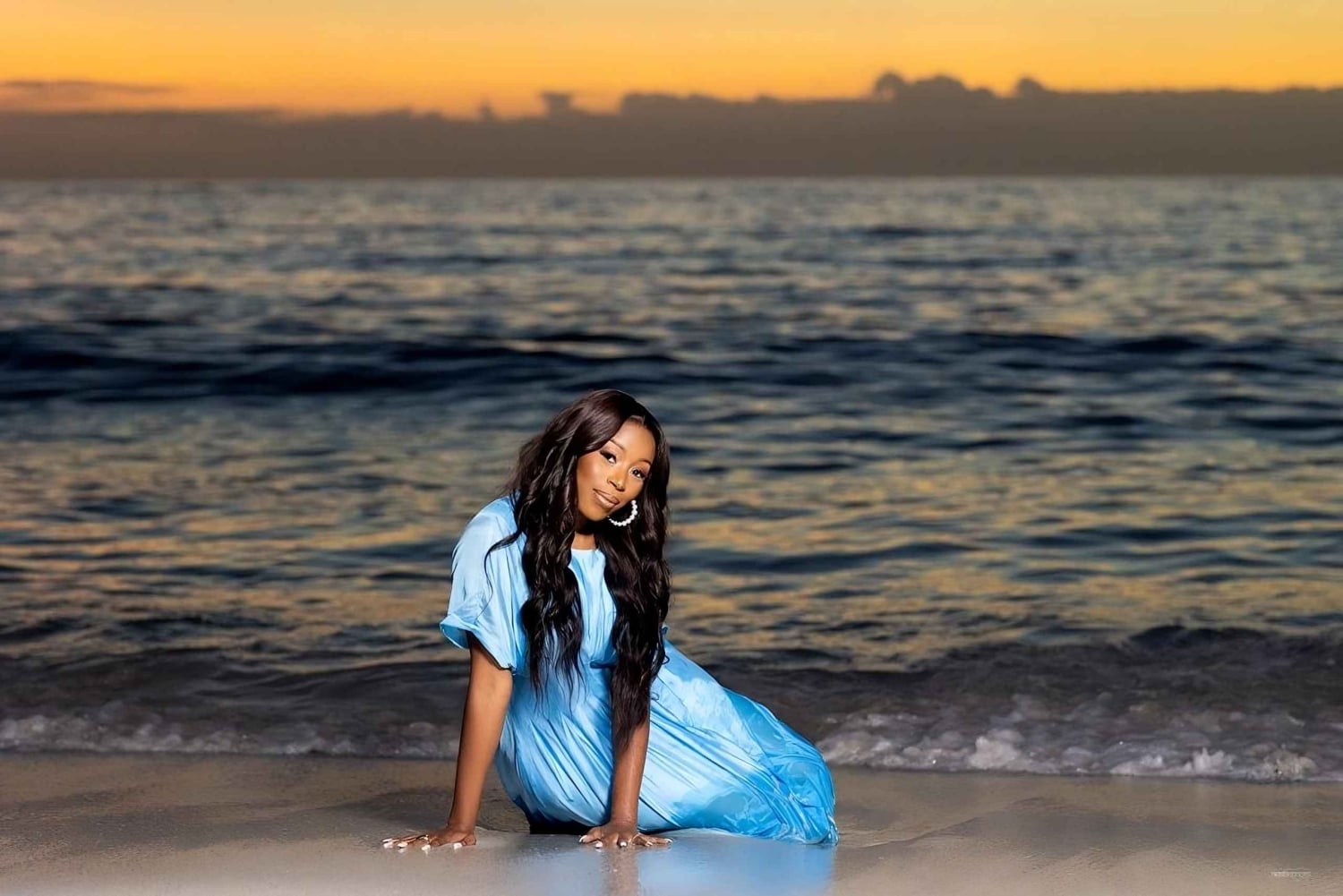 Naturskön strandfotografering i Kapstaden