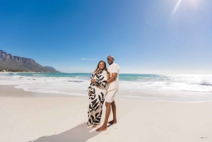 Naturskön strandfotografering i Kapstaden