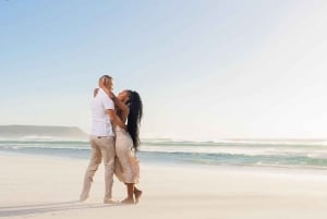 Naturskön strandfotografering i Kapstaden