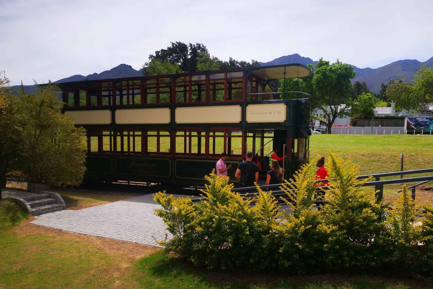 PLANLAGT FRANSCHHOEK VINTRAM-OPLEVELSE (efter gruppestørrelse)