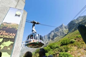 Voorrangsticket kabelbaan op de Tafelberg vanuit Kaapstad