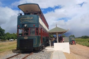 Stellenbosch, Franschhoek Weinverkostung & Straßenbahnfahrt Gruppentour