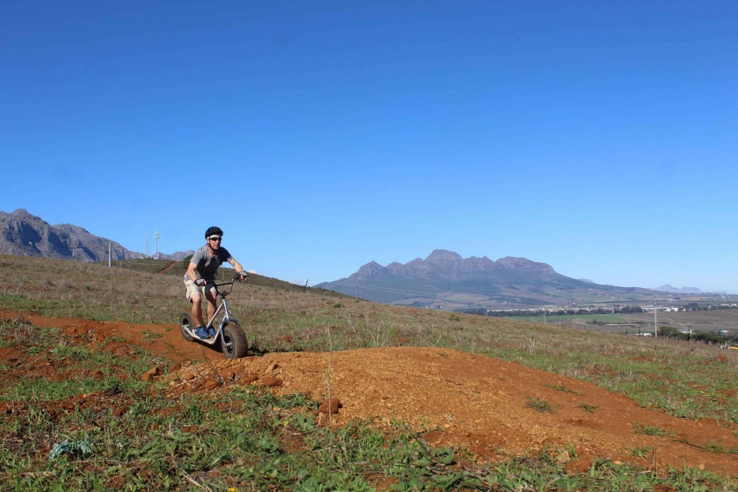 Excursão de scooter a Stellenbosch Winelands: Vale Banhoek