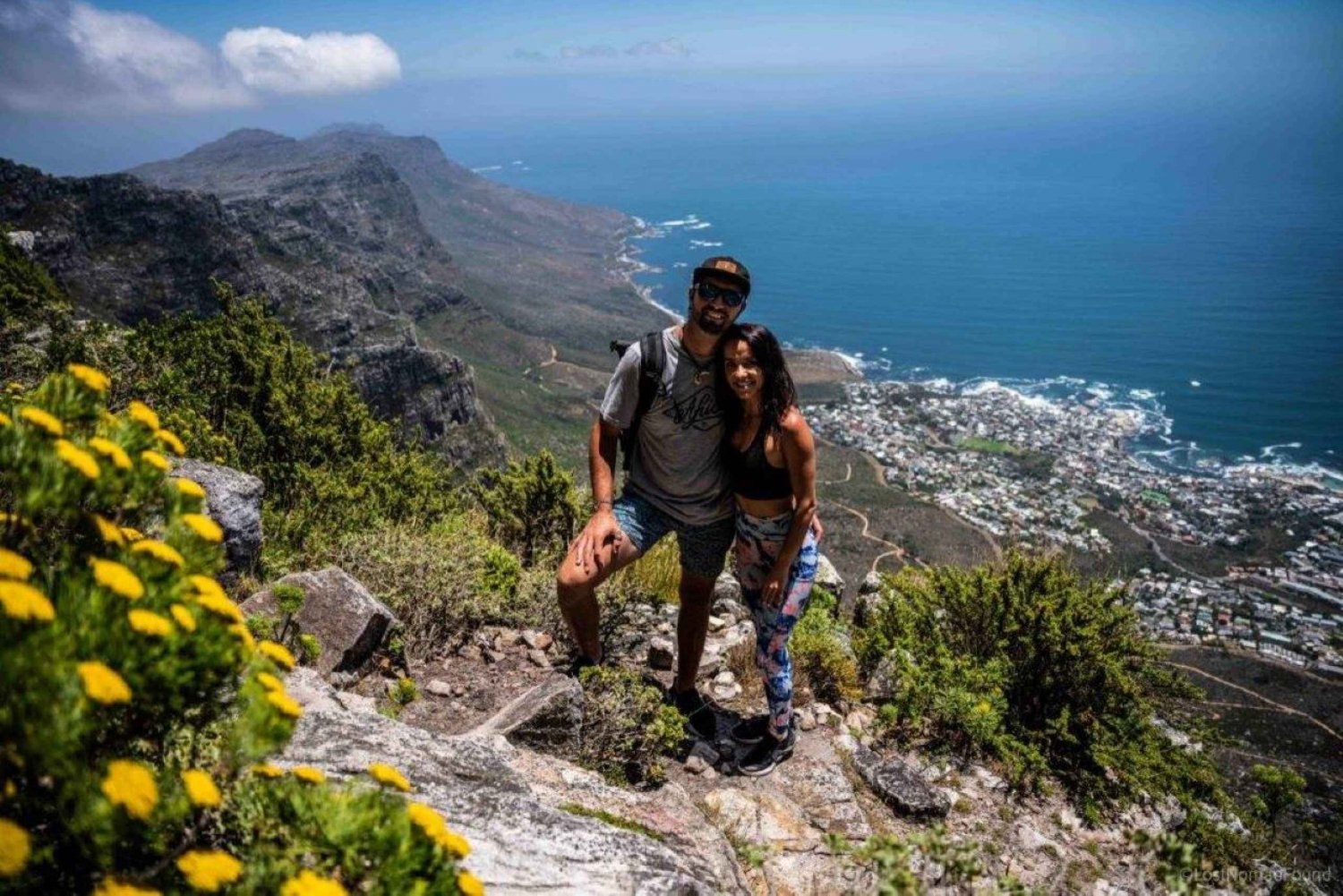 Abseilen und Wandern auf dem Tafelberg