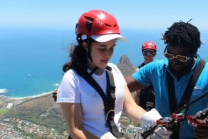 Rapel e caminhada na Table Mountain