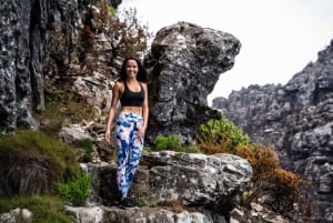 Abseilen en wandelen op de Tafelberg