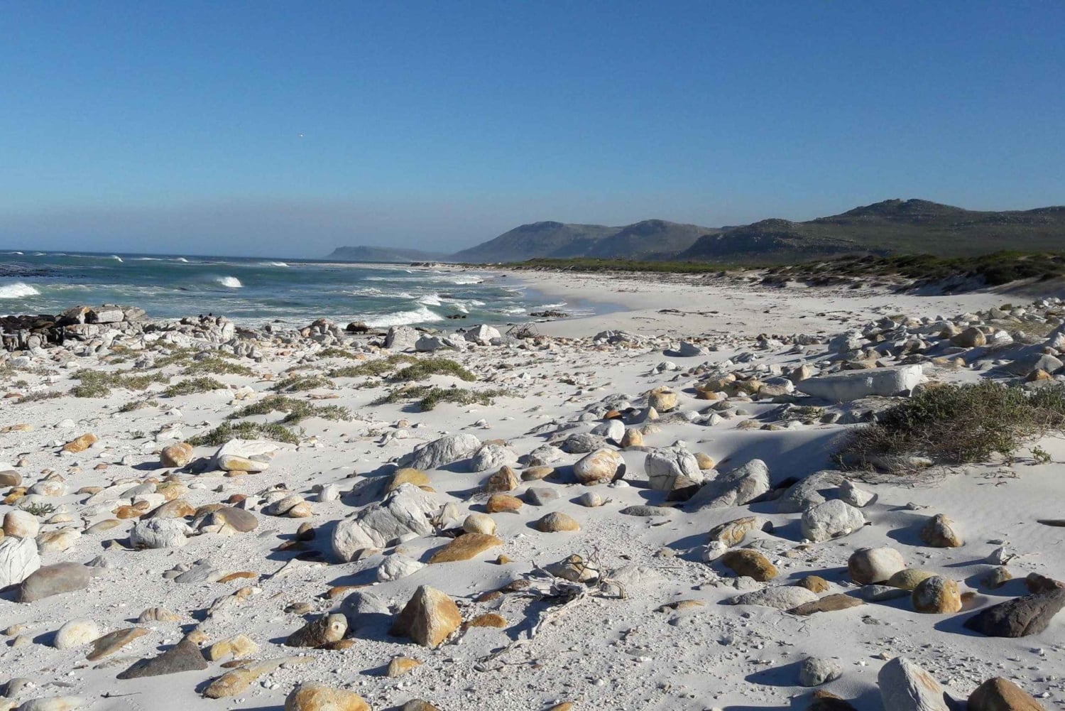 Montaña de la Mesa Playa de Boulder y Punta del Cabo