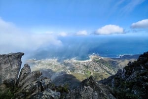 Montaña de la Mesa Playa de Boulder y Punta del Cabo