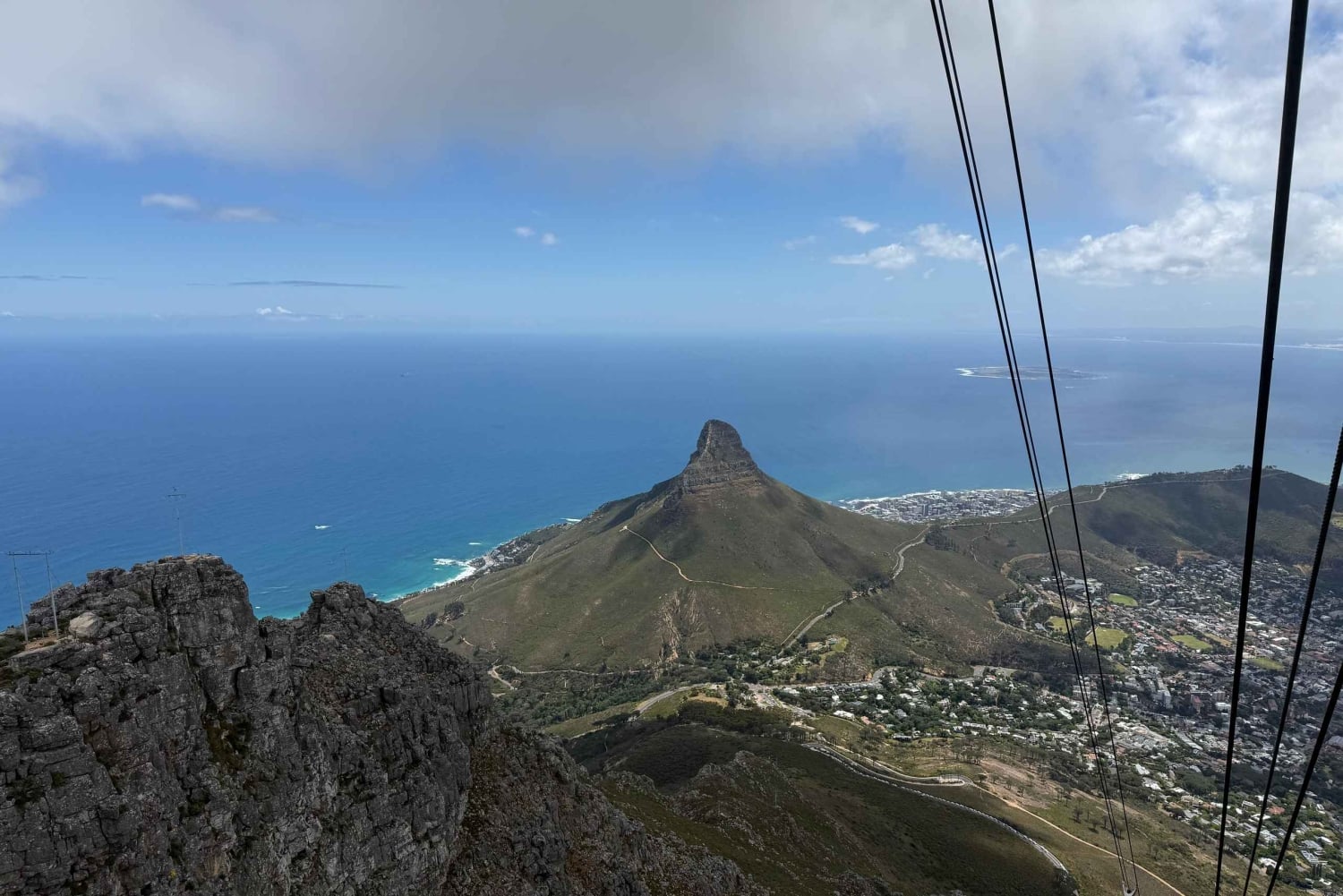 Table Mountain via India Venster + prelievo in hotel