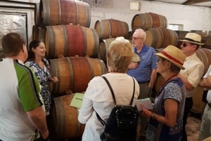 Three Wine Districts. Private tour with winemaker.