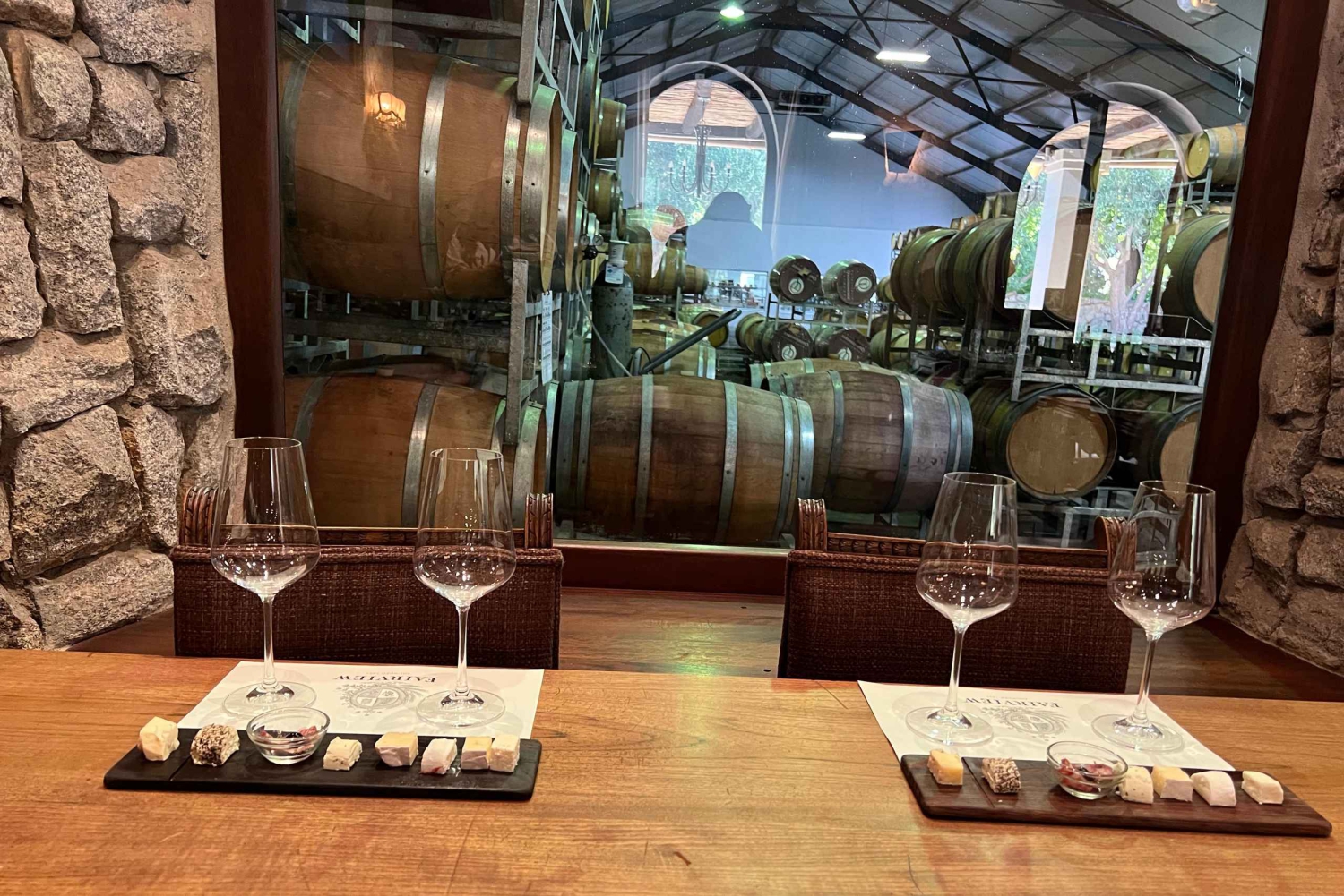 Tur med vinsmaking i FranschHoek, StellenBosch og Paarl