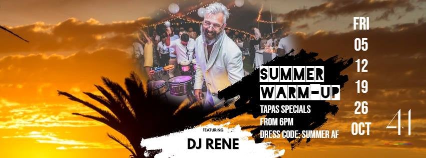 summer warm up with dj Rene