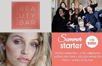 The Summer Starter Pack Special At Cape Town Beauty Bar