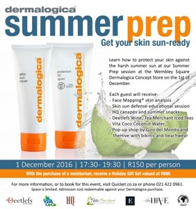 Celebrating Summer Skin with Dermalogica (Wembley Square)