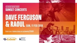 Lonesome Dave & Raoul: Helderberg Sunset Concerts: Blues Night 11th Feb