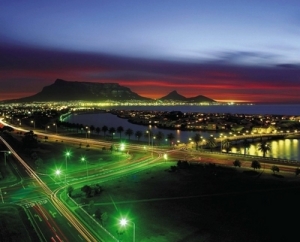 Cape Town at night