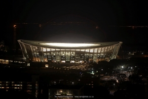 Cape Town Stadium at Night