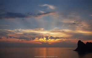 Sunset over Sentinel