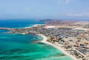 2 hr. excursion in a comfortable boat through the paradisiacal island of Sal.